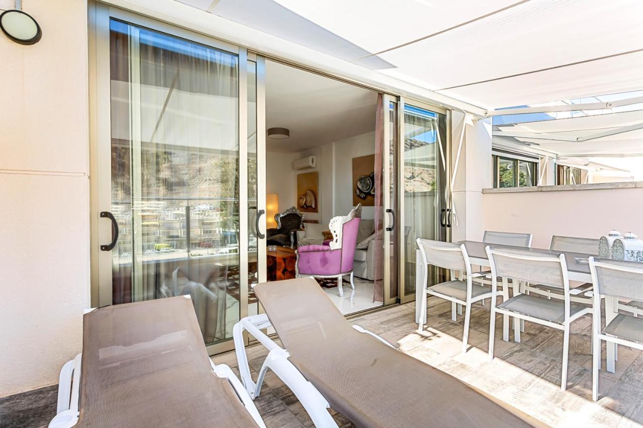 Ribera Del Puerto - Luxe Apartement With Great Terrace And Sea View ปวยร์โต เด มอแกน ภายนอก รูปภาพ
