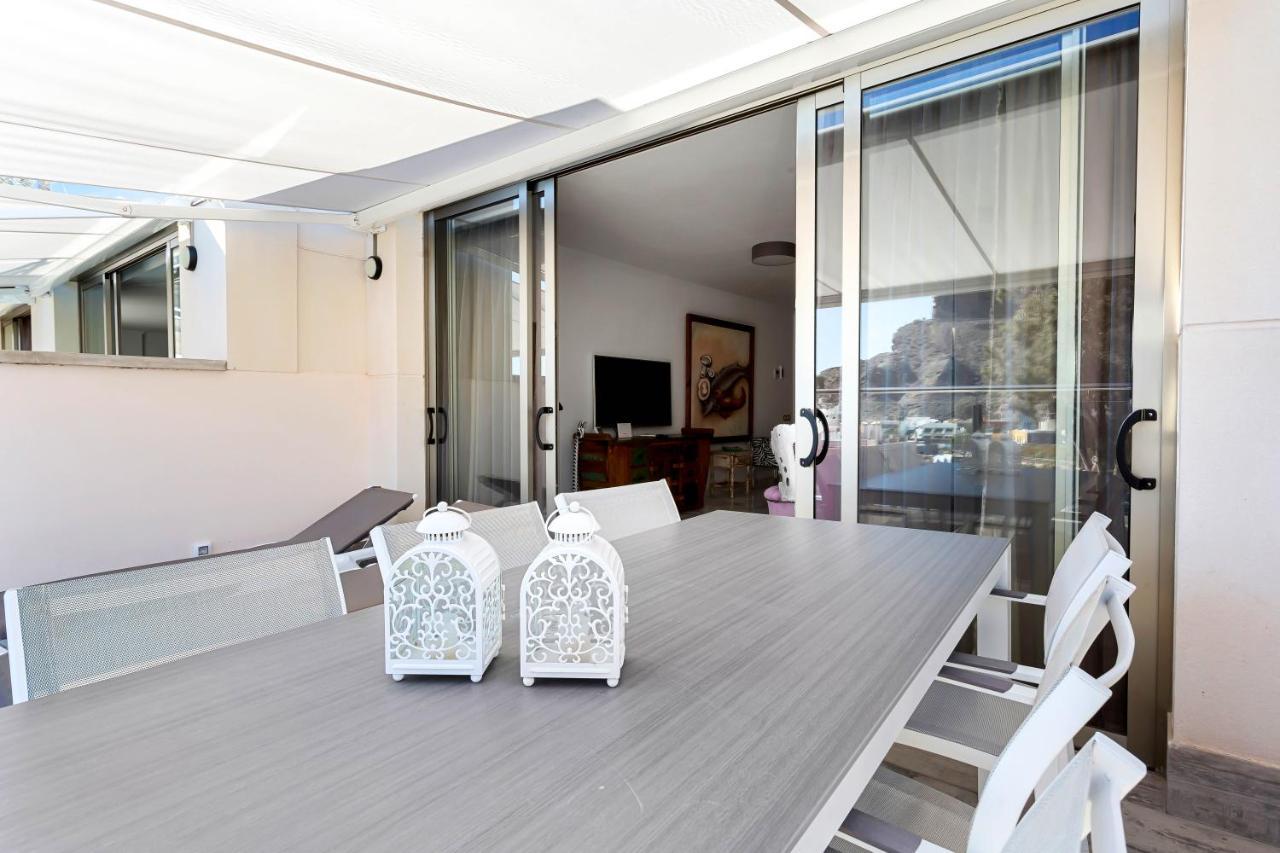 Ribera Del Puerto - Luxe Apartement With Great Terrace And Sea View ปวยร์โต เด มอแกน ภายนอก รูปภาพ