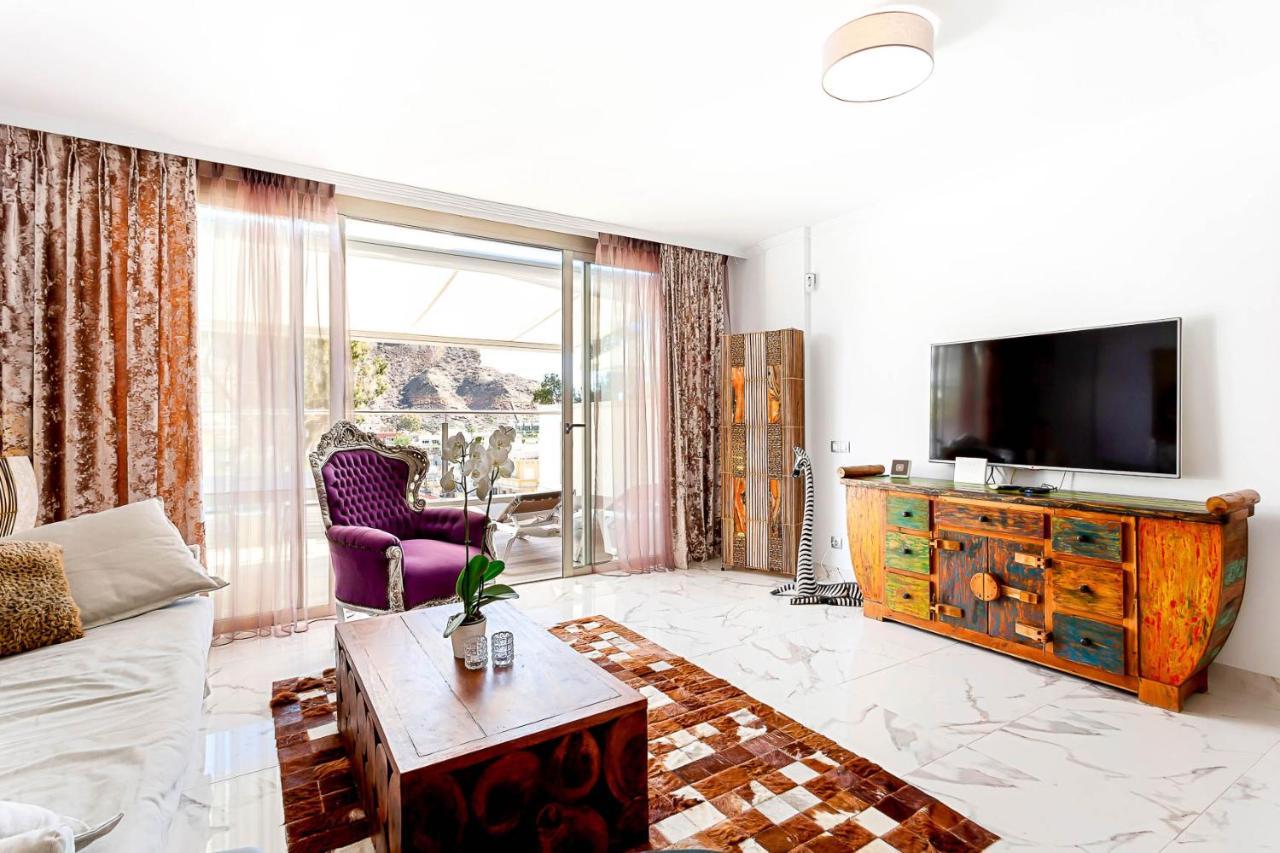 Ribera Del Puerto - Luxe Apartement With Great Terrace And Sea View ปวยร์โต เด มอแกน ภายนอก รูปภาพ